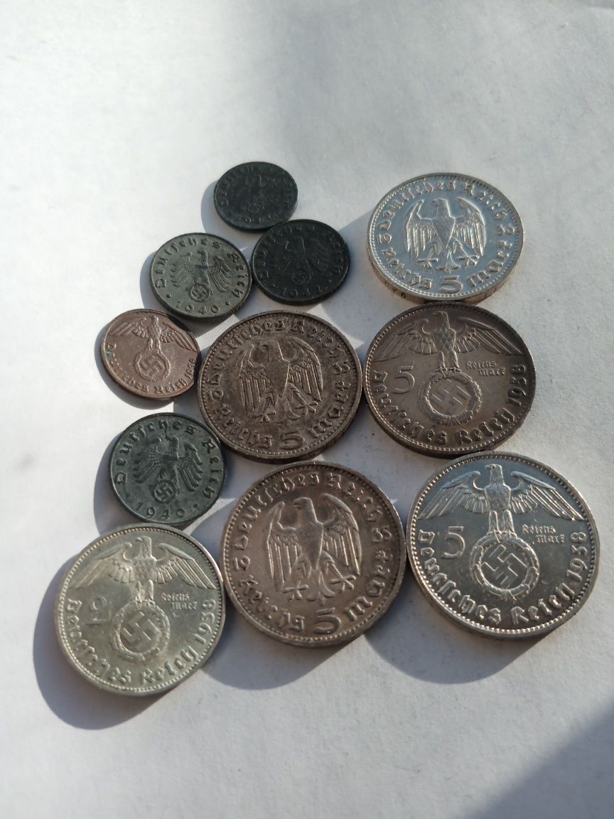 Срібло серебро монеты