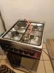 kuchenka    gazowo-elektryczna  na gaz z butli