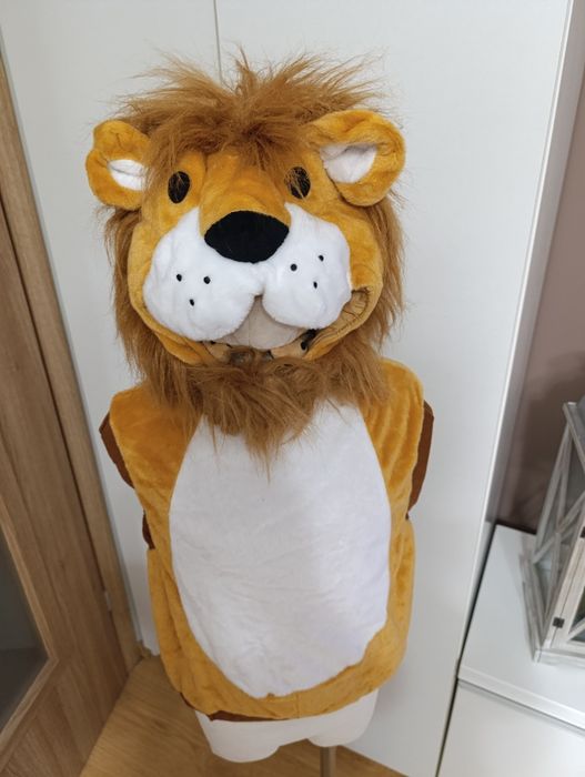 strój karnawałowy LEW LWA SIMBA przebranie kostium 86/98 (208)