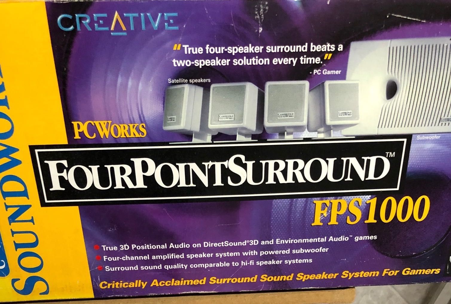 Sistema de som soundworks fps 1000