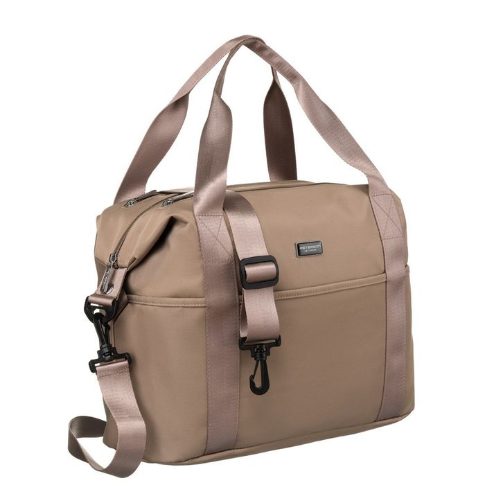 Pojemna torebka damska z wewnętrznymi kieszeniami - Peterson