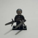 Figurka Geralt z Rivii jak Lego Biały Wilk Wiedźmin Andrzej Sapkowski