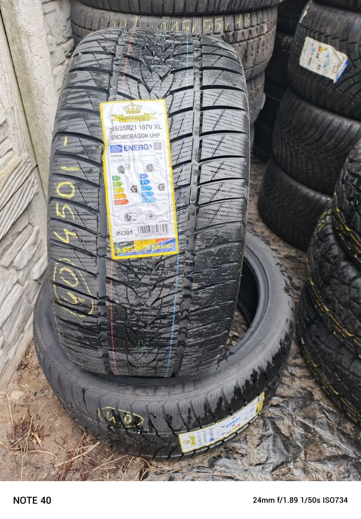 Nowe opony zimowe 295/35/21 Imperial 24r