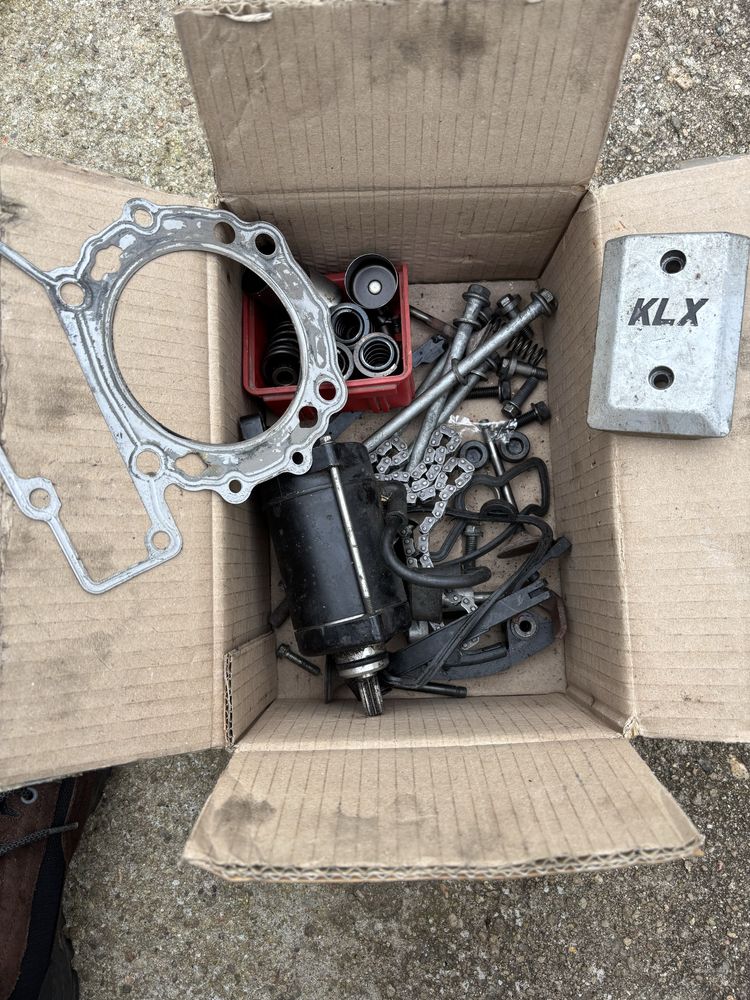 Material diverso para kawasaki klx650 com motor arranque