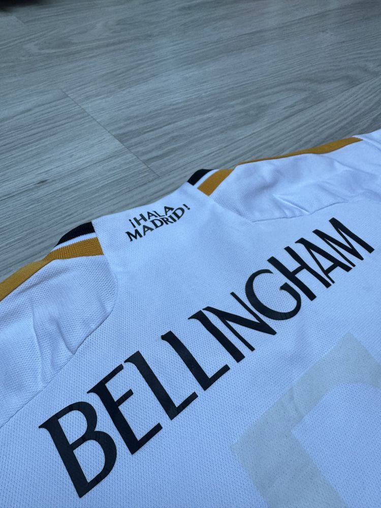 Komplet zestaw Real Madryt Bellingham bluzka krótkie spodenki