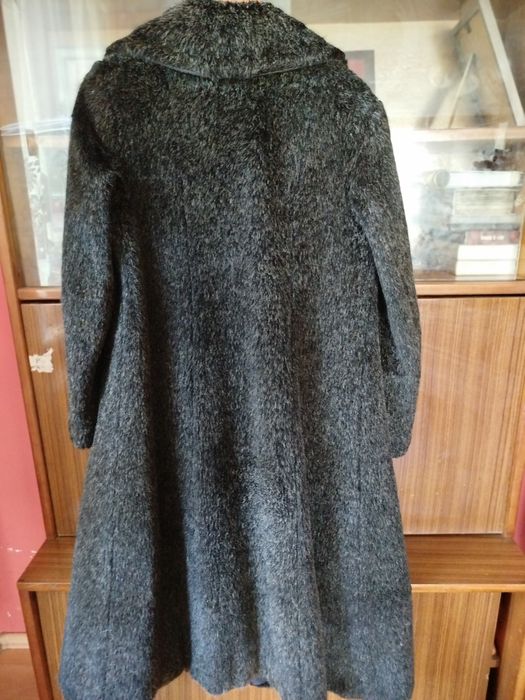 Naturalne futro z nutrii vintage