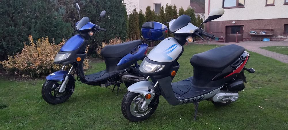 Skuter keeway hurricane 2t 2 skutery niskie przebiegi sprawne