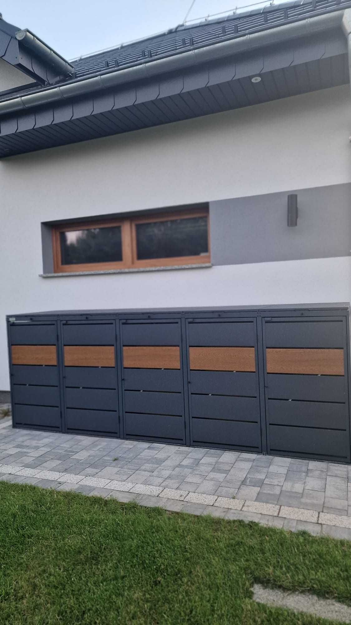 Obudowa Zabudowa Kosza Wiata Śmietnikowa Domek Narzędziowy Garaż