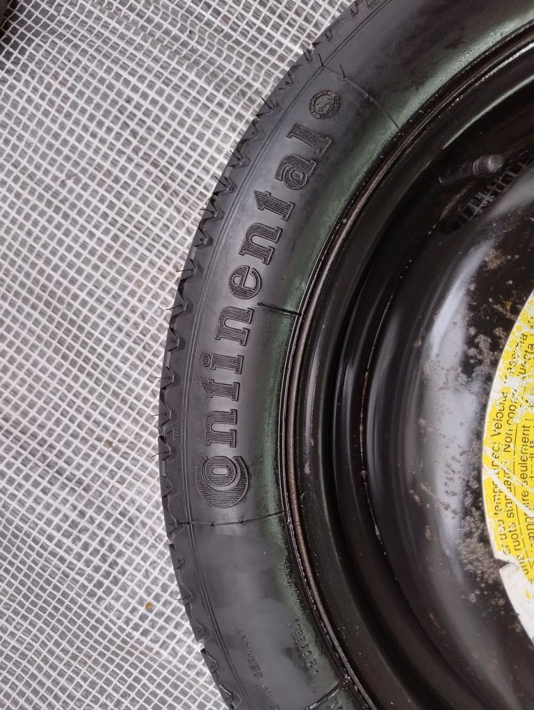 VW volkswagen 125/70R16 koło dojazdowe  wysyłka 5x100 16 cali