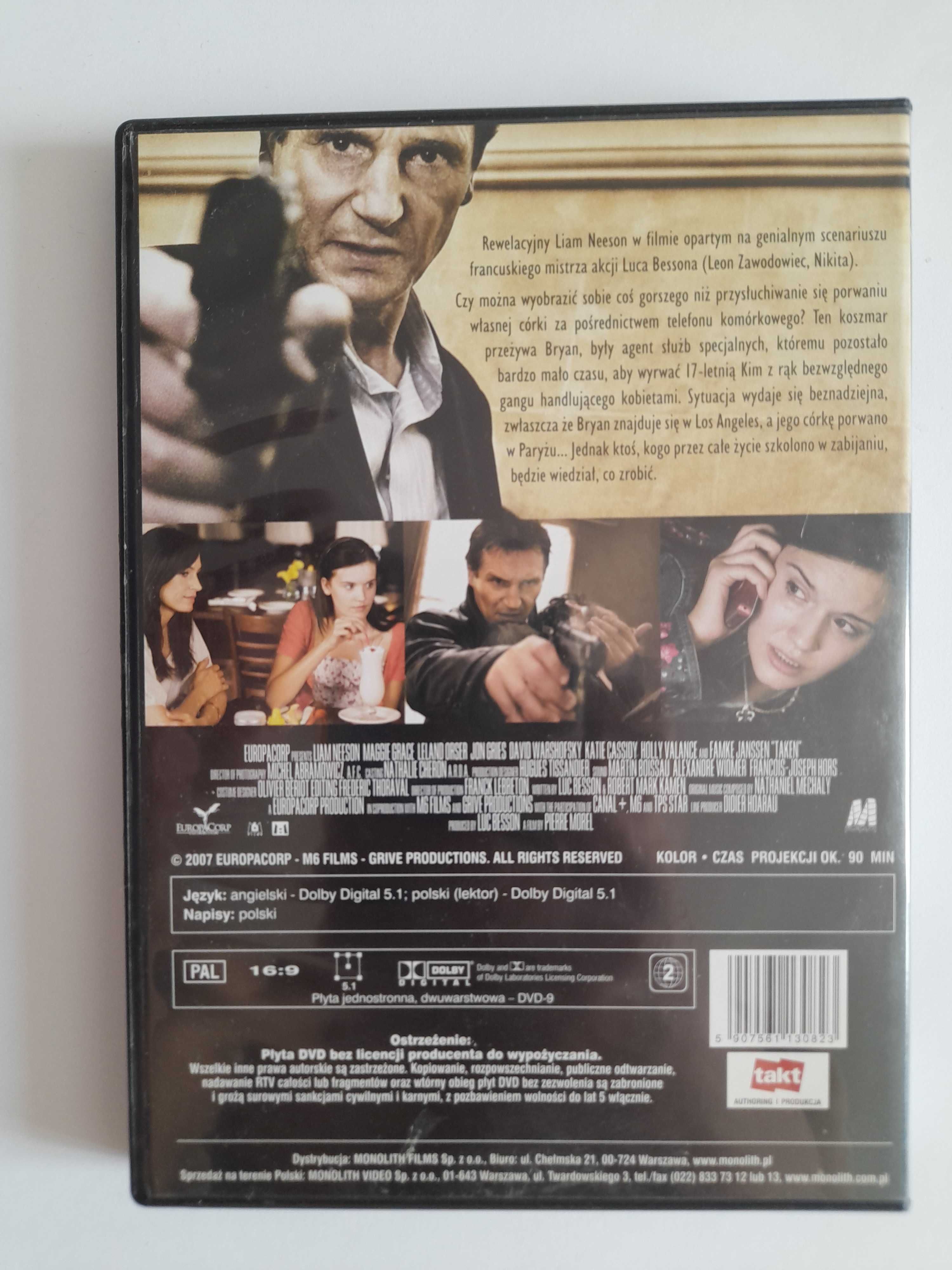 Film Uprowadzona DVD