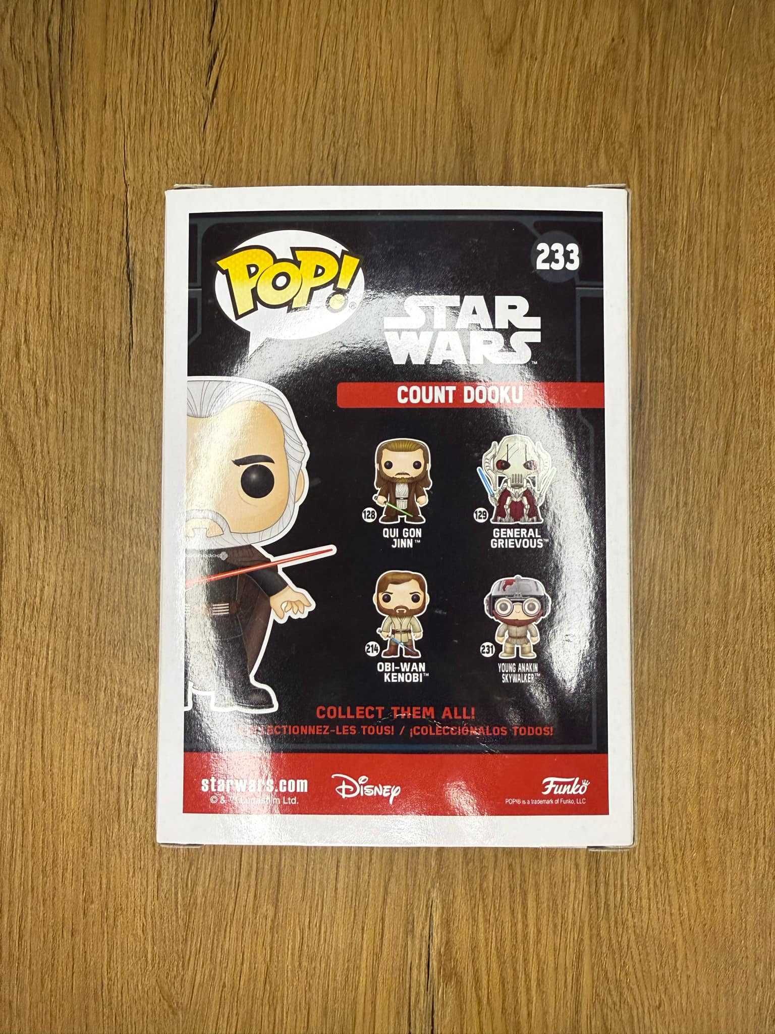 Funko Pop Star Wars Count Dooku #233
