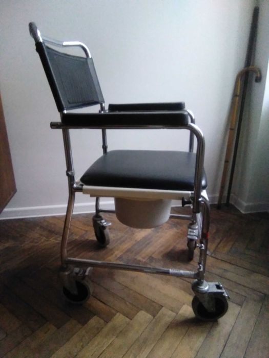 Wózek toaletowy, transportowy, prysznicowy