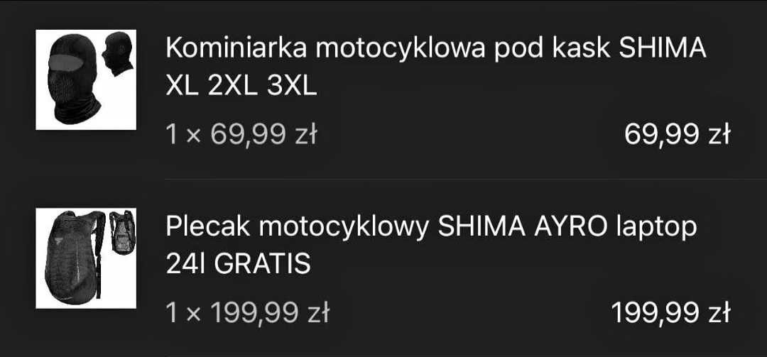 Strój motocyklowy