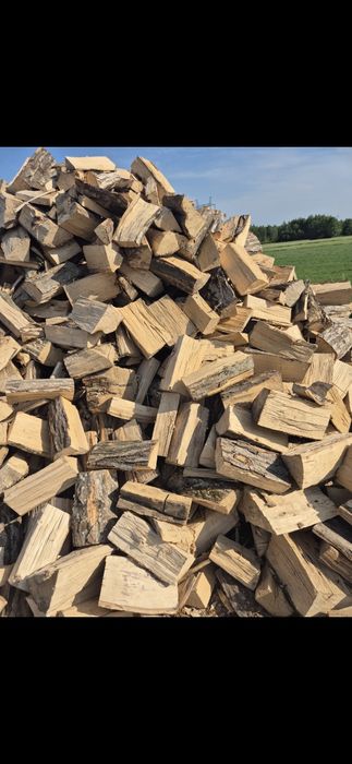 ATRAKCYJNE CENY! SUCHE Drewno kominkowe opałowe brzoza dąb grab buk