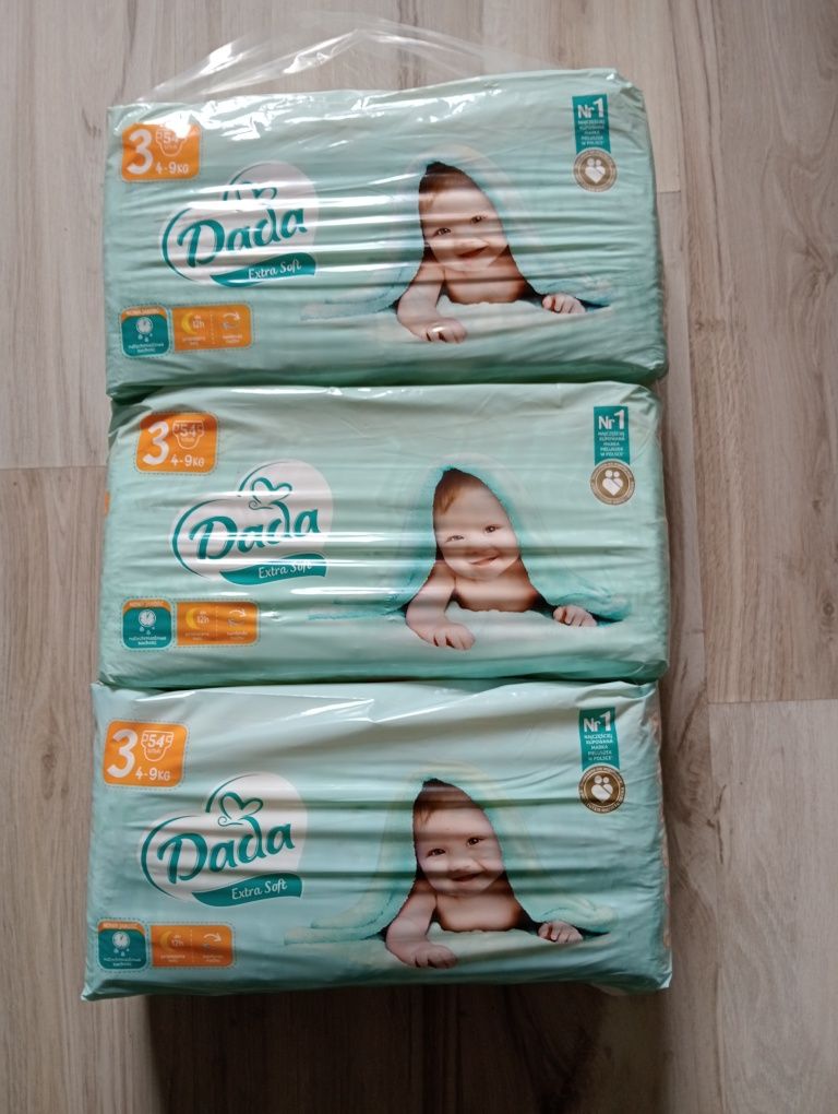 Pampersy Dada Extra Soft "3"