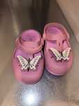 Crocs motyl C6 chodaki róż różowe