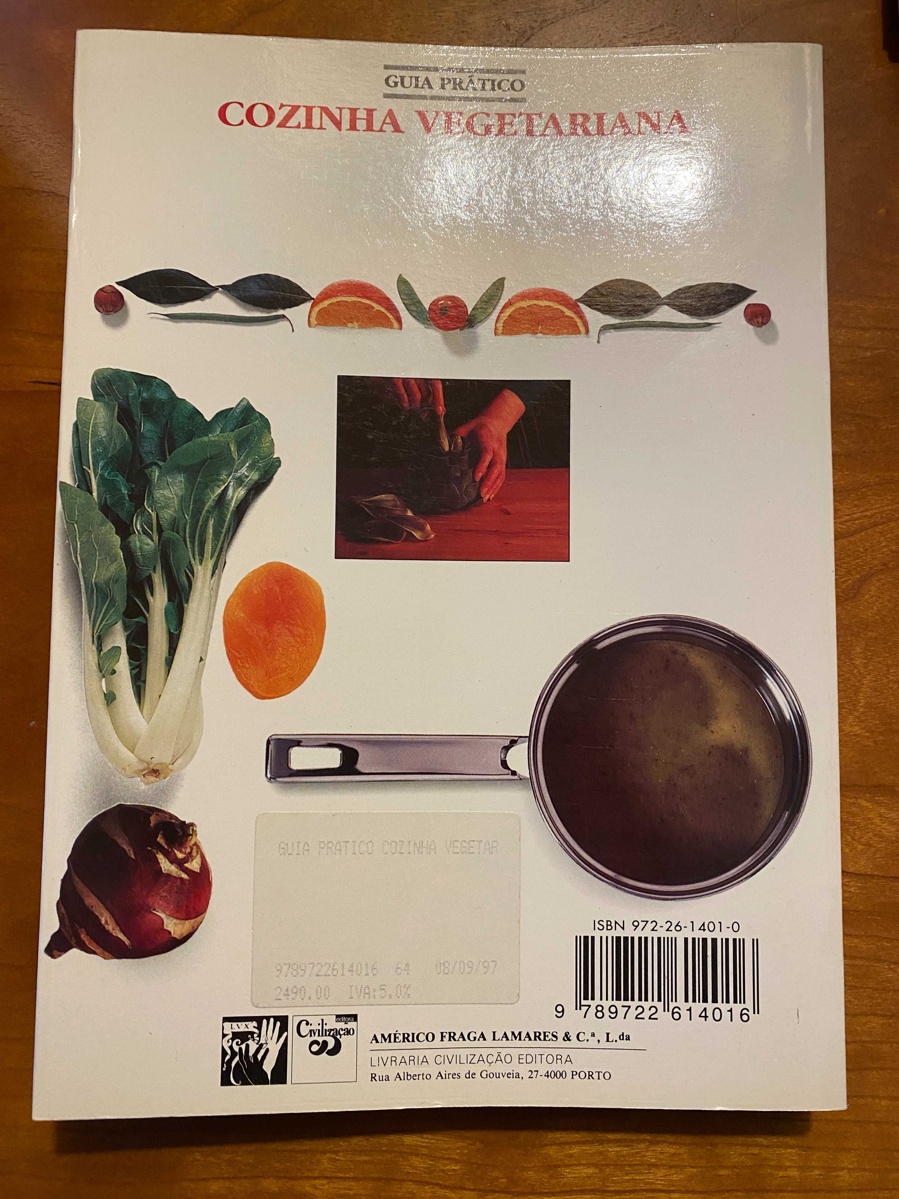 Guia Prático Cozinha Vegetariana, como novo