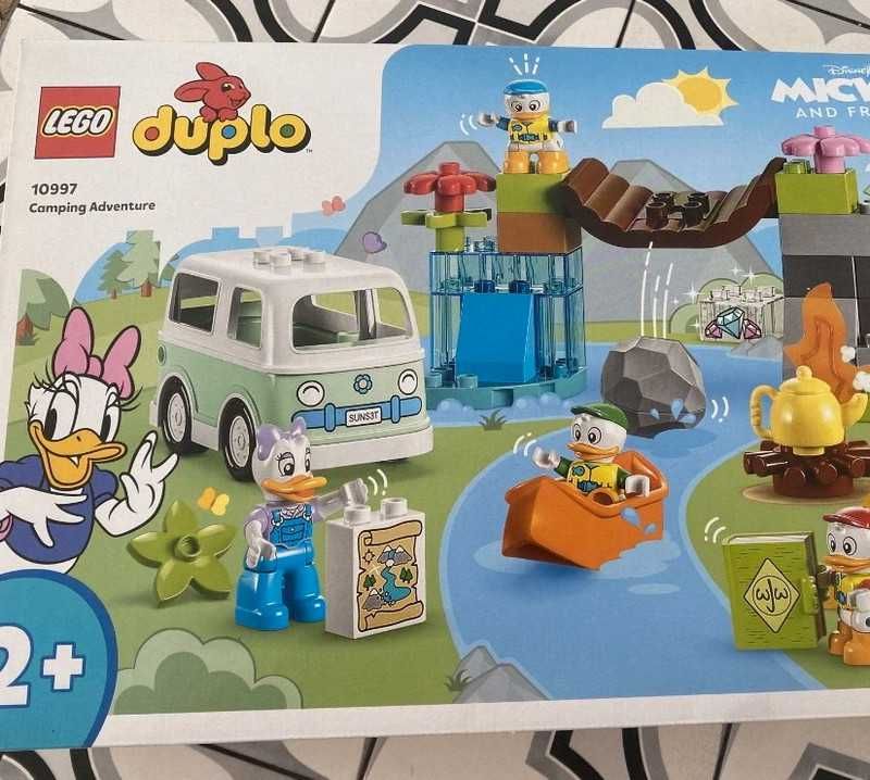 Nowe lego Duplo Kemping z przygodami 2+Kaczką Daisy