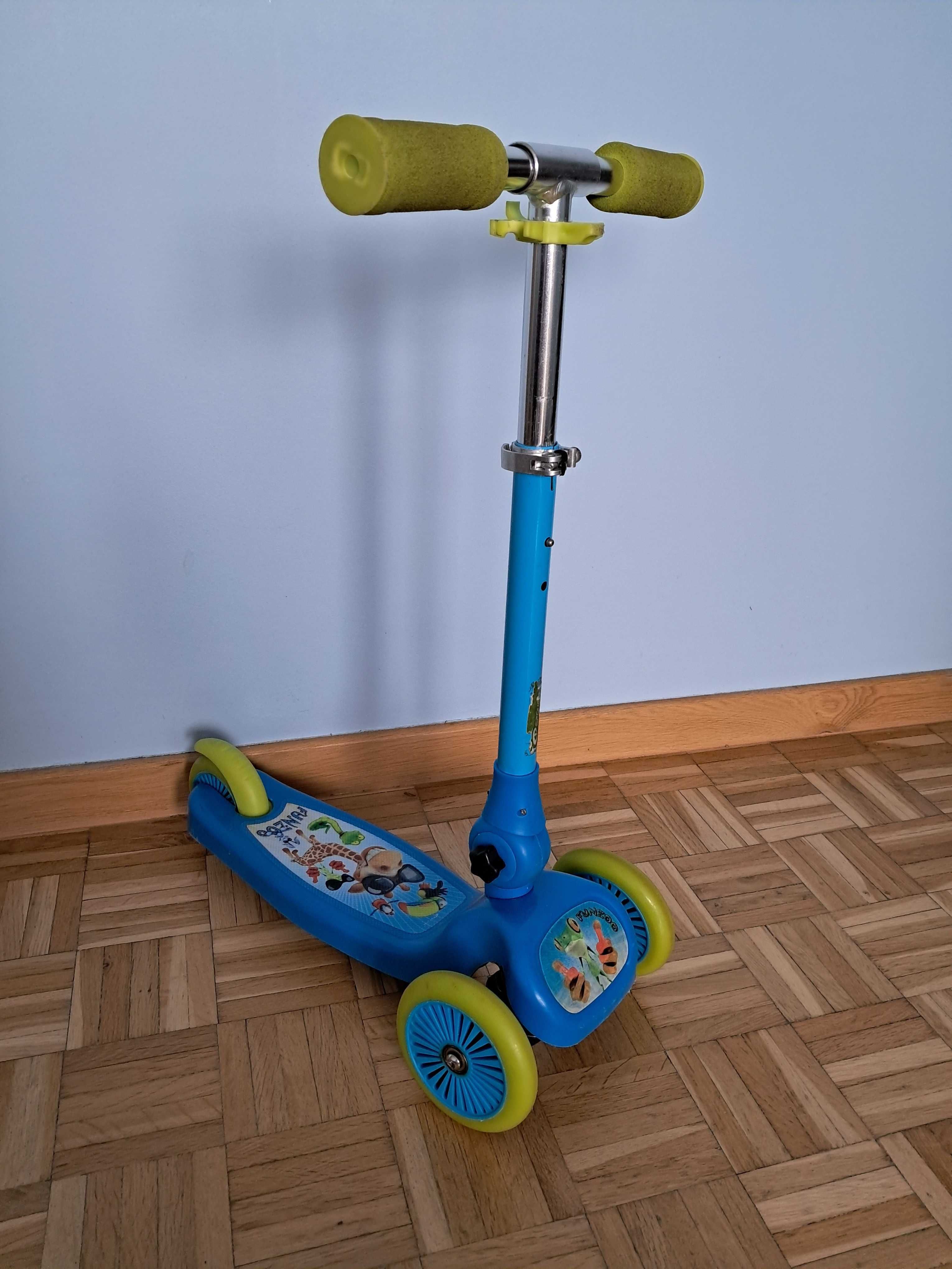 Spokey hulajnoga trójkołowa twist and roll Funzoo