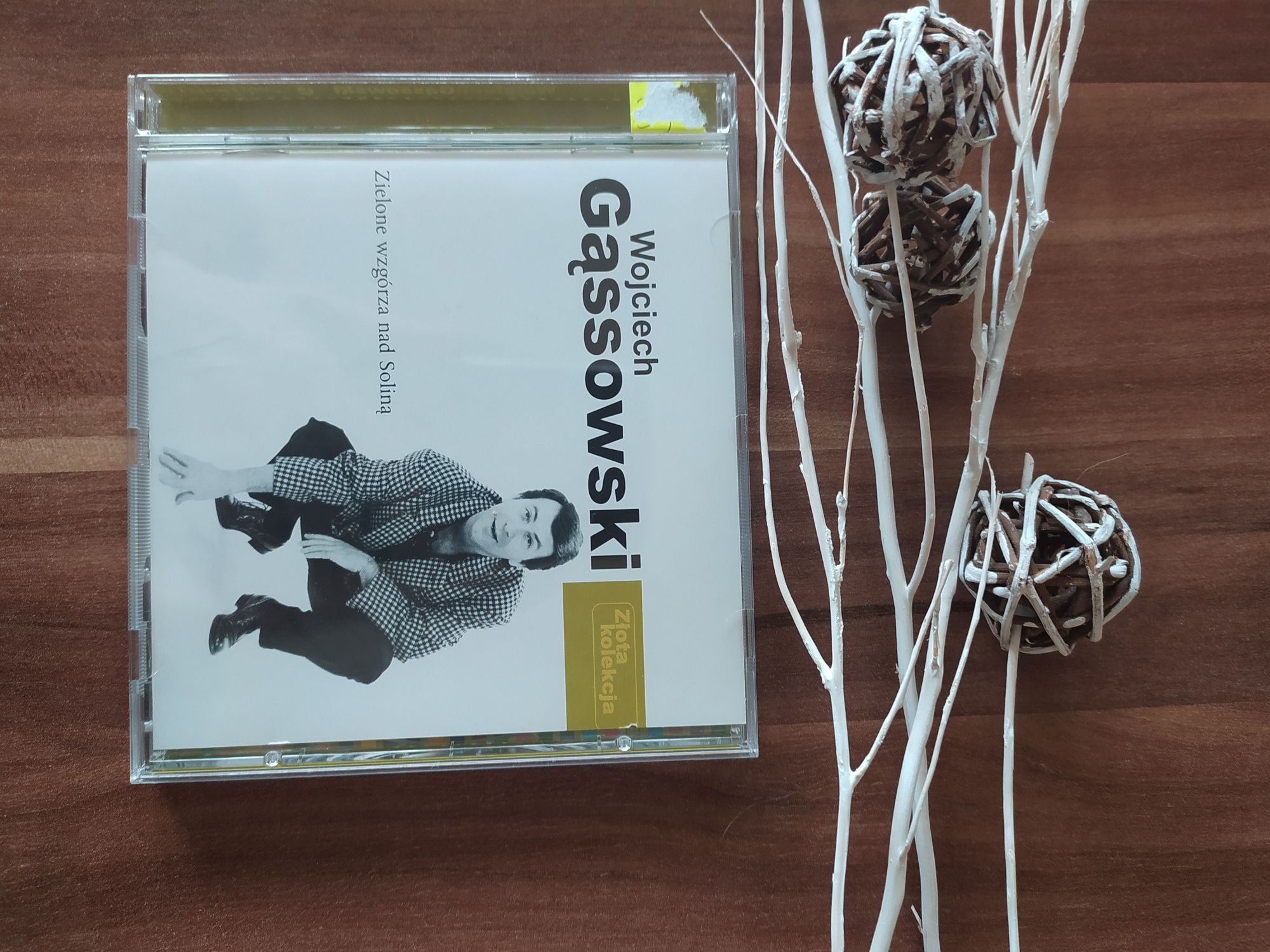 Płyta CD Wojciech Gąsowski " Zielone wzgórza nad Soliną " 1999