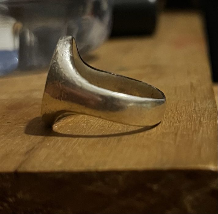 Anel de Prata Caveira “Van Gogh”