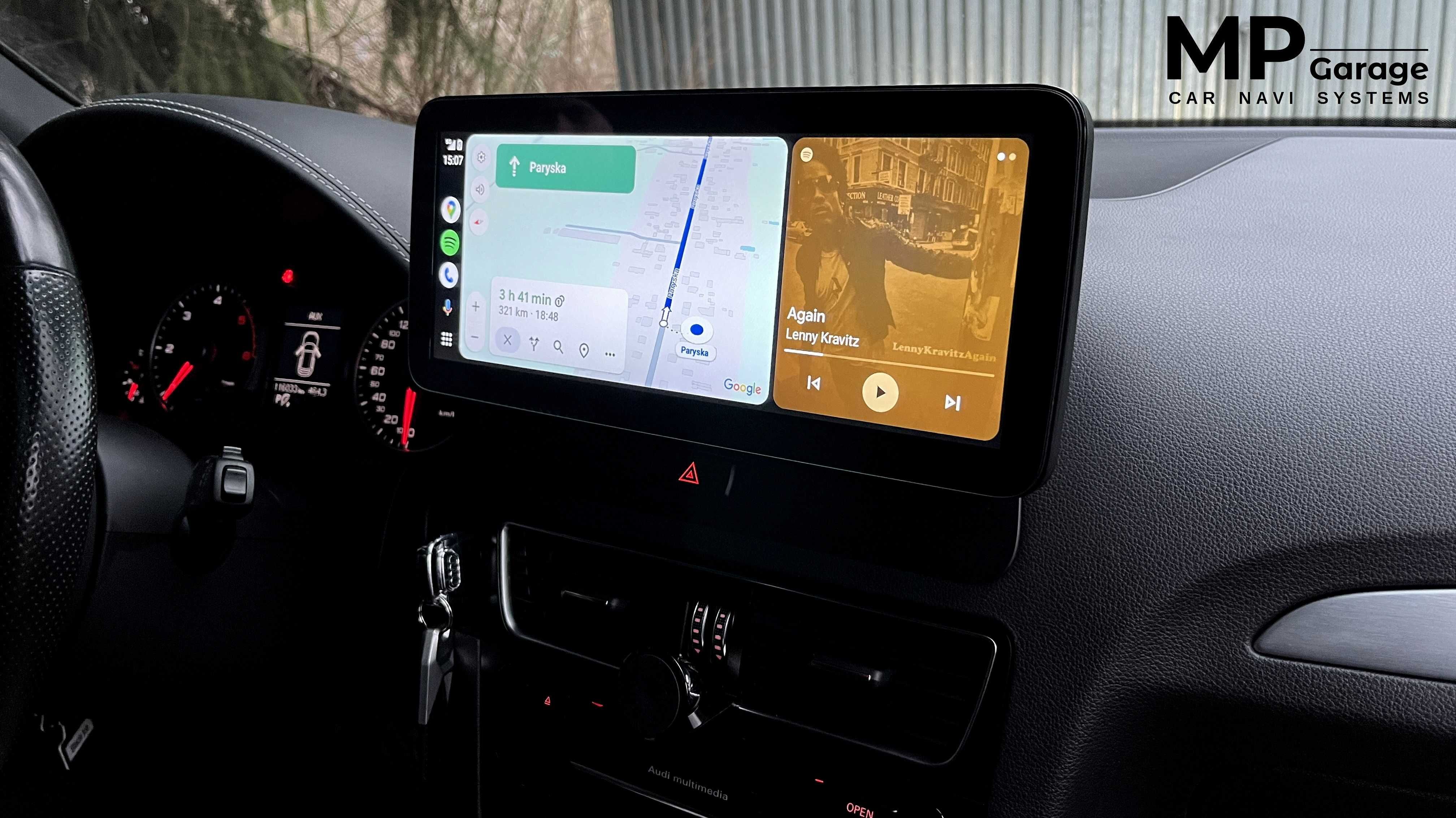 Stacja Multimedialna Audi Q5 MMI 3G CarPlay/AA Snapdragon Montaż Gwar.