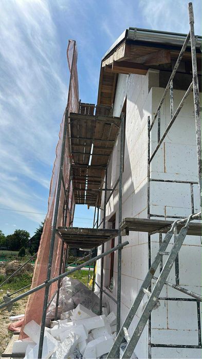 Rusztowanie Bera 150m2 kompletne - idealne do ocieplenia, tynkowania .