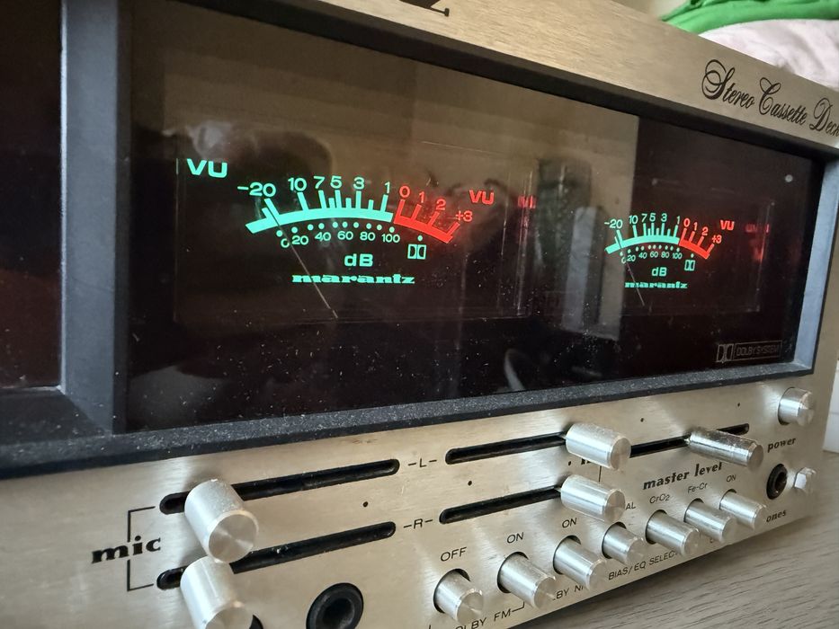 Касетна дека Marantz 5020 вінтаж 1976 рік