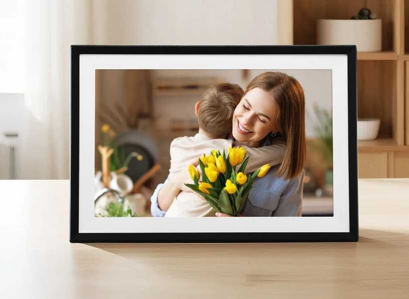 Moldura Digital 260x180 mm 10" | Tela IPS Touch 32 GB Wi-Fi