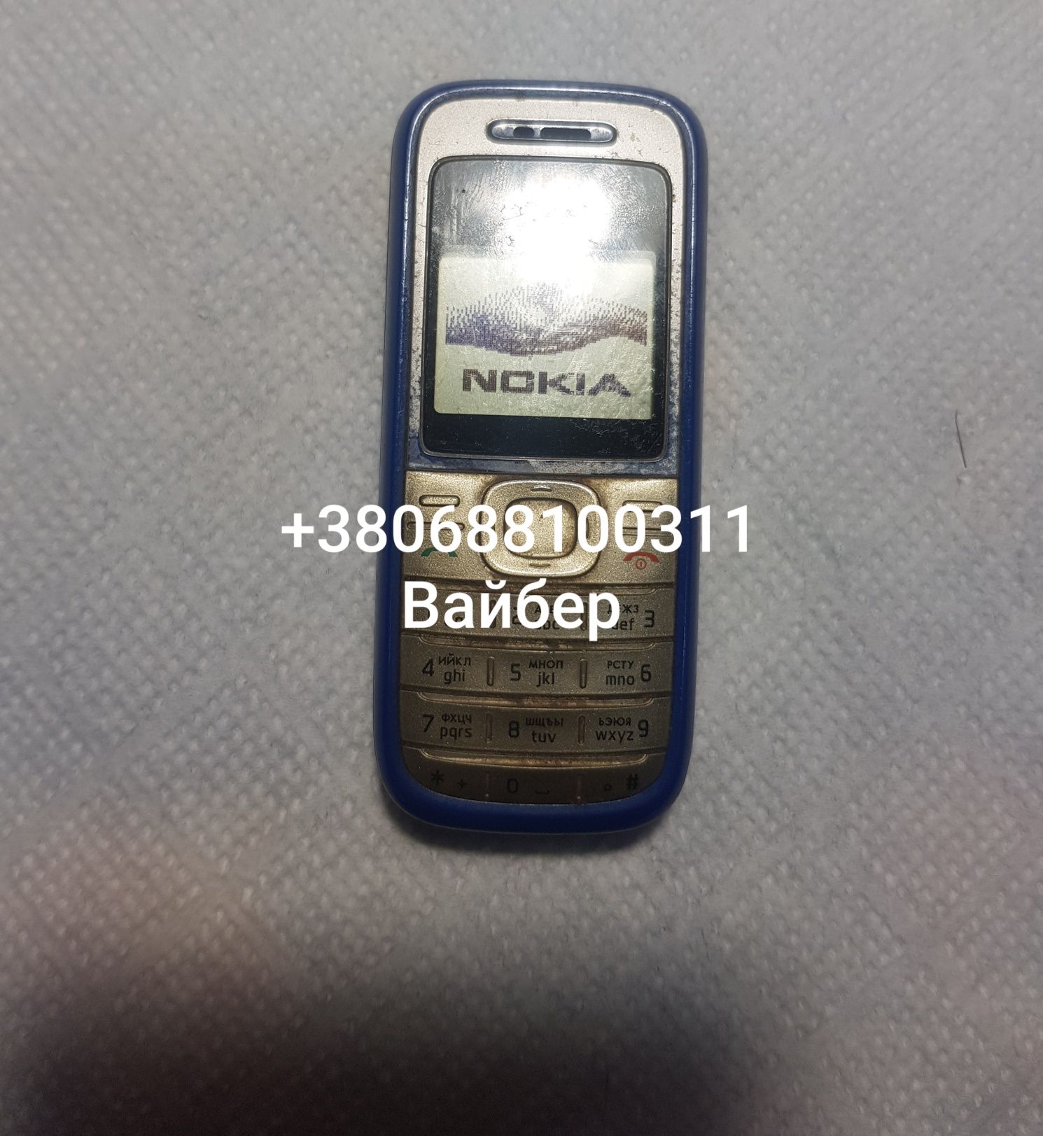 Мобильный,телефон, Nokia, 1200,с заряд, sharp,фарфор,статужтк