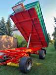 Przyczepa hl 6011 IFA 9 T wywrot na 3 strony  szerokie koła 445