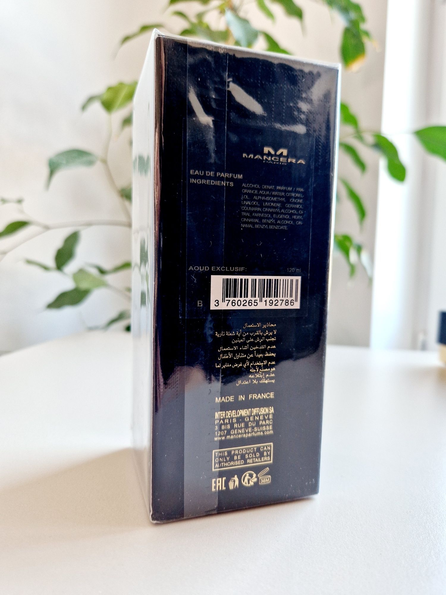 Mancera Aoud Exclusif 120ml wymiana