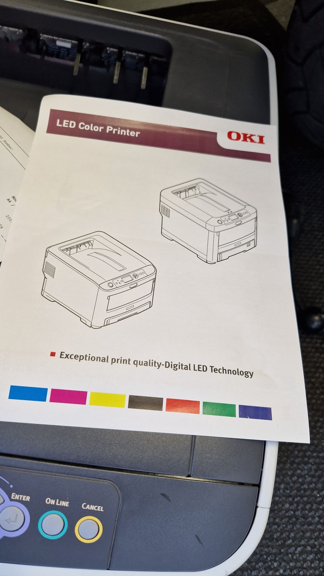 Drukarka Laserowa Oki c612 zapraszam