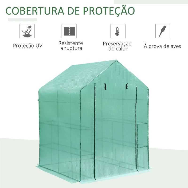 Estufa para Plantas 143x143x195cm