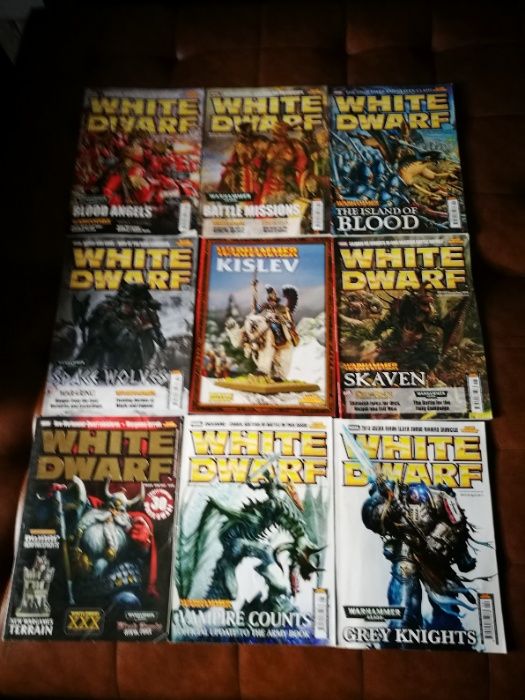 White Dwarf Magazine (nove revistas vende-se tb separadamente)