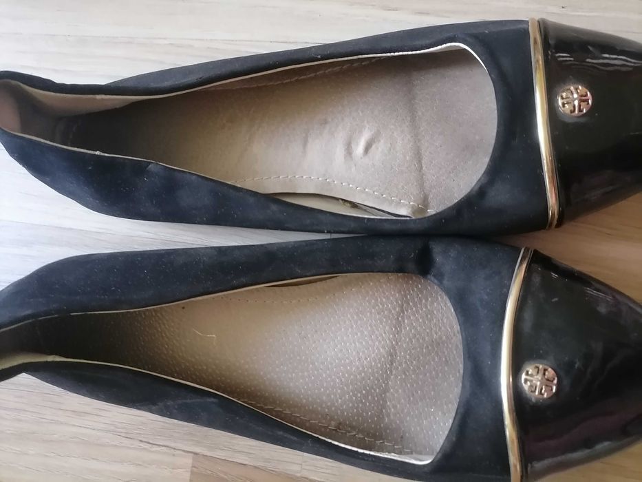 Czarne baleriny 40