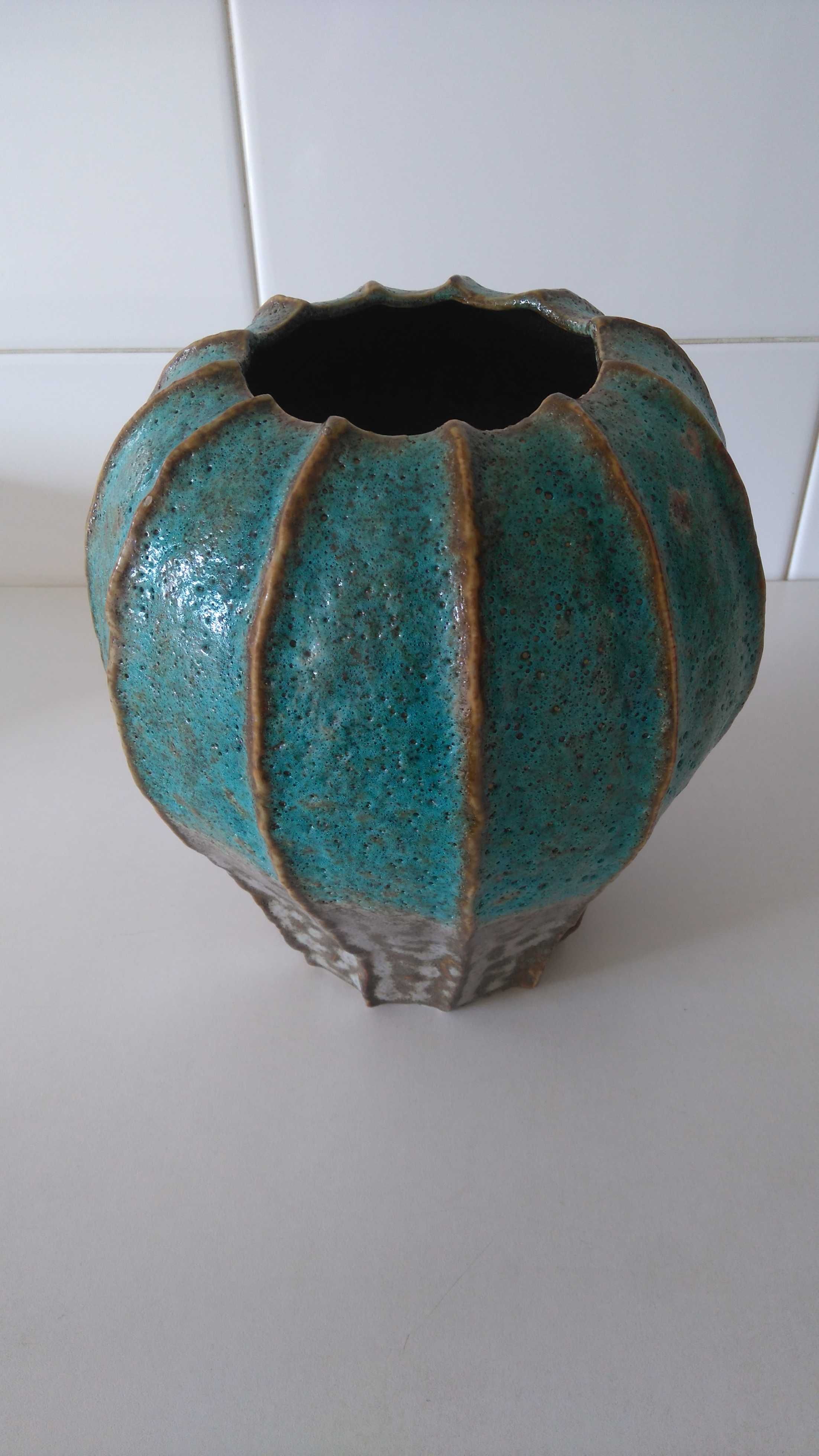 Vaso cerâmica decoração 25cm LAREDOUTE NOVO