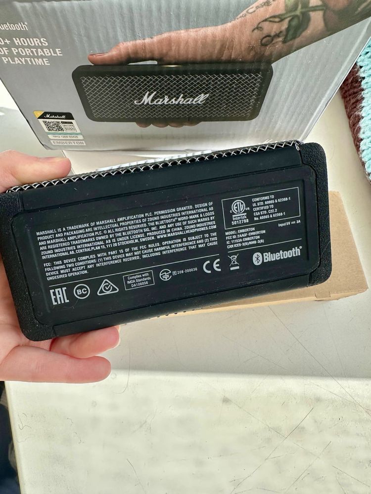 Колонка Marshall Emberton