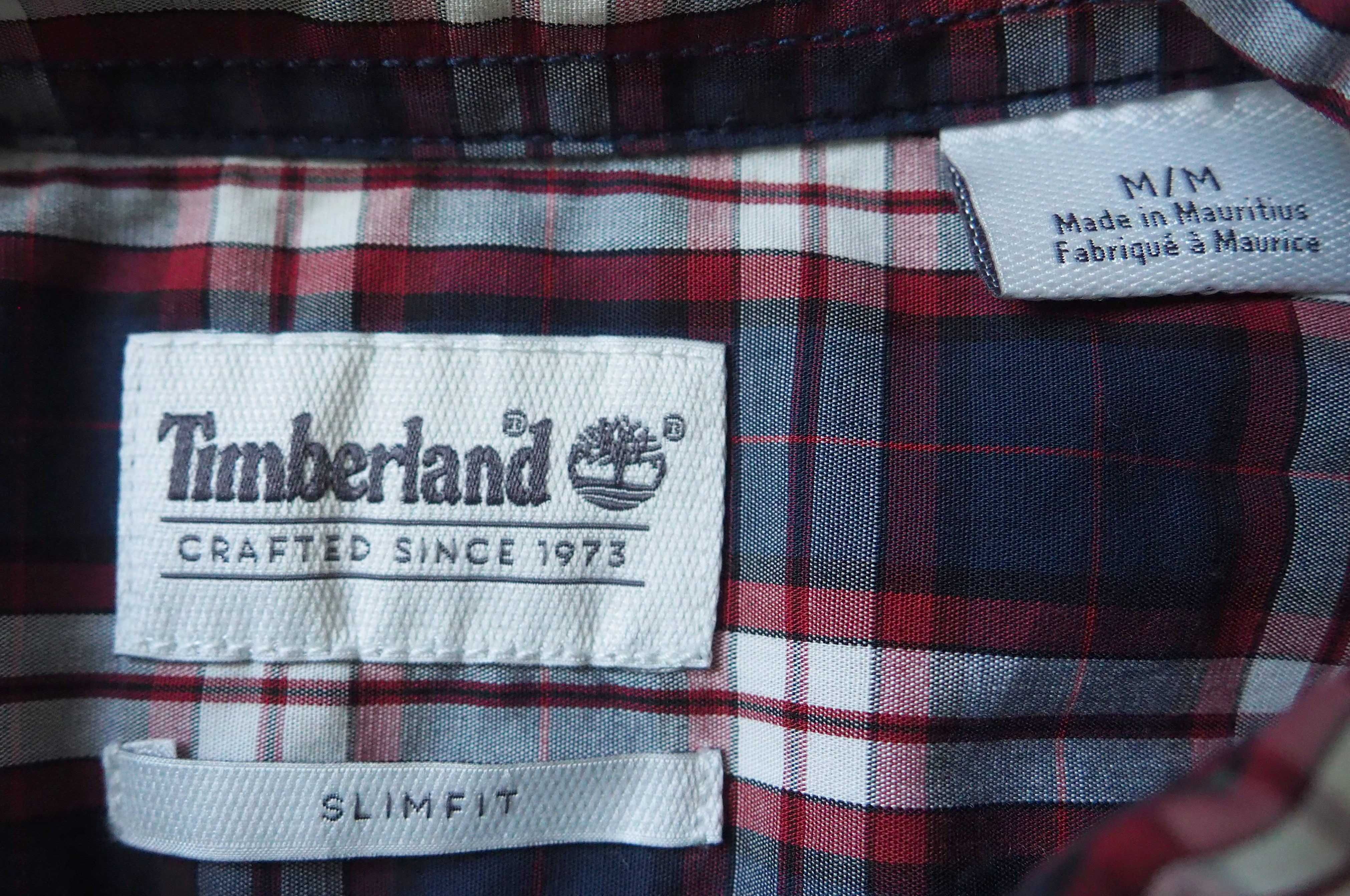 TIMBERLAND_koszula w kratkę_Slim Fit_M