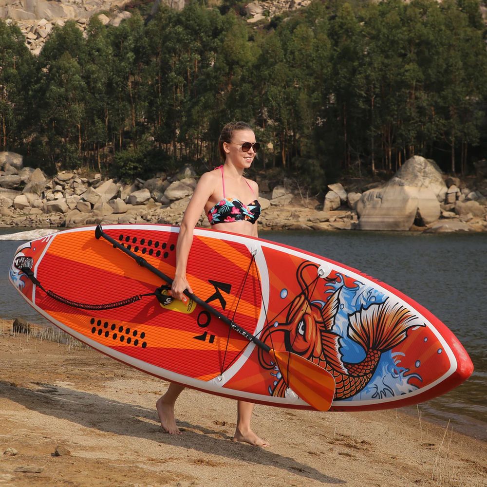 Funwater red KOI deska sup 350cm