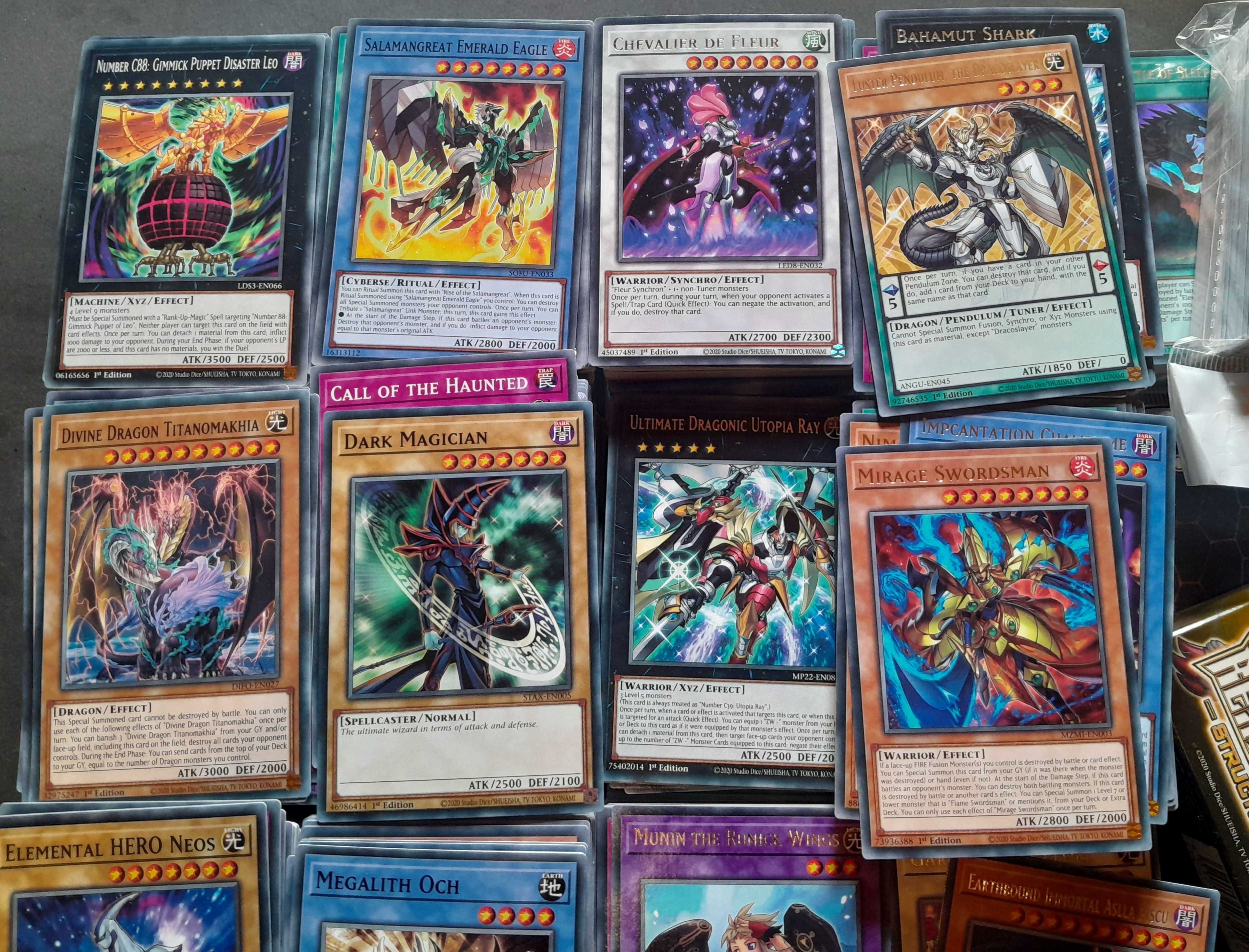 YU-GI-OH-2593 Cartas+ Boxes Seladas