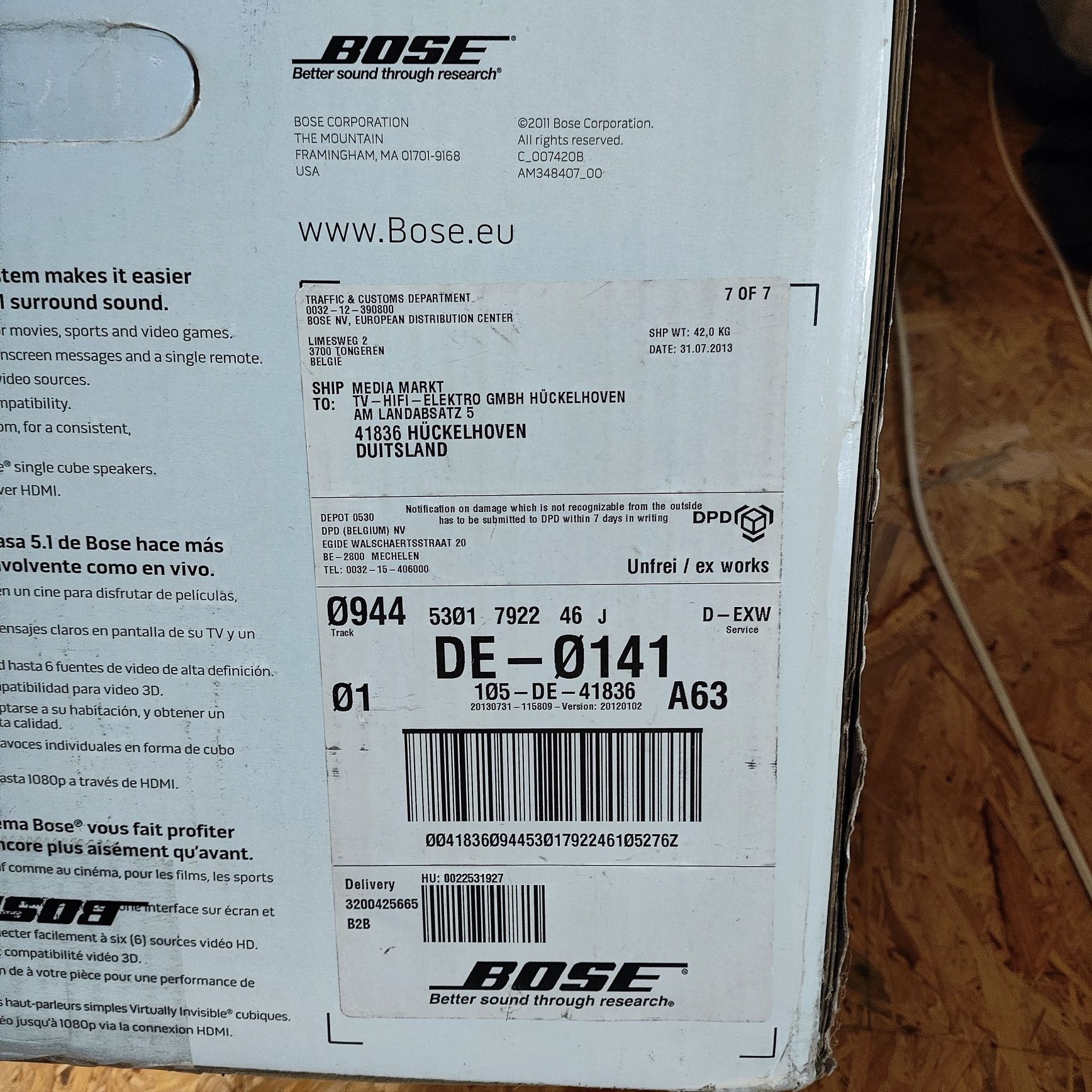 Kino domowe BOSE. Okazja!