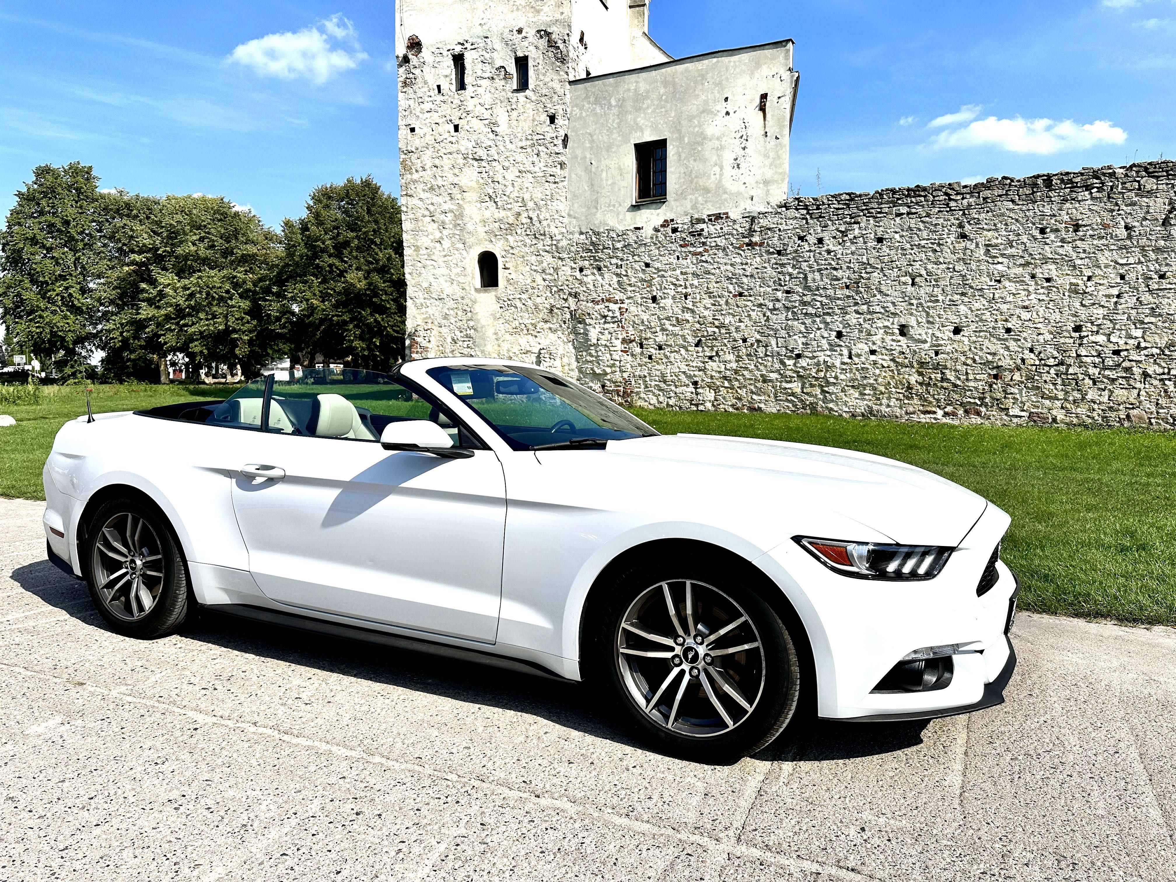 Auto do ślubu na wesele Mustang Cabrio Mercedes Camaro BMW Wynajem