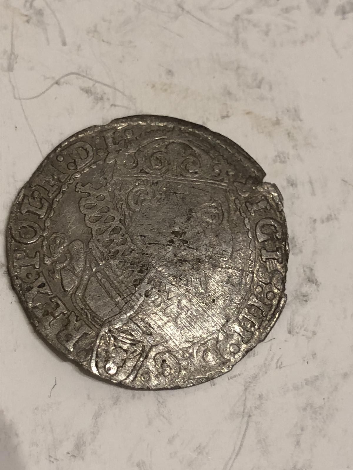 SREBRNA średniowieczna polską moneta