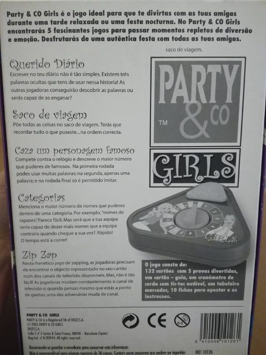 Jogo Party & Company Girls