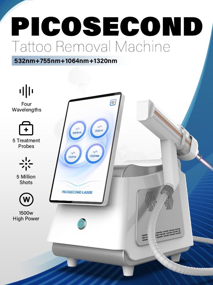 Laser ND-YAG Picosegundo Remoção de tatuagens/ Despigmentação + Curso