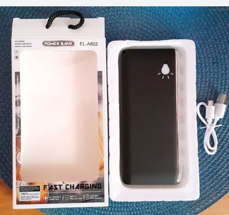 Павербанк 40000 з ліхтарем