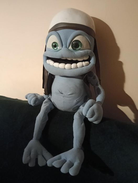 Crazy Frog maskotka vintage unikat 73cm.