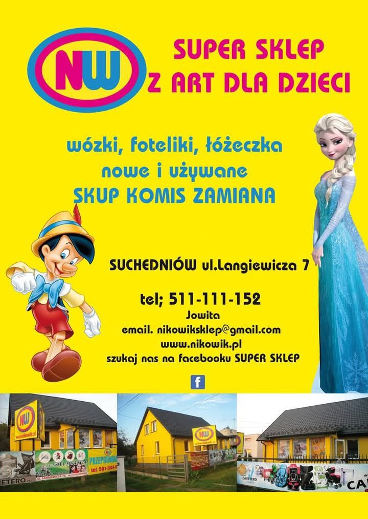 Zamienię nowy wózek spacerowy na używany zestaw KOMIS NW