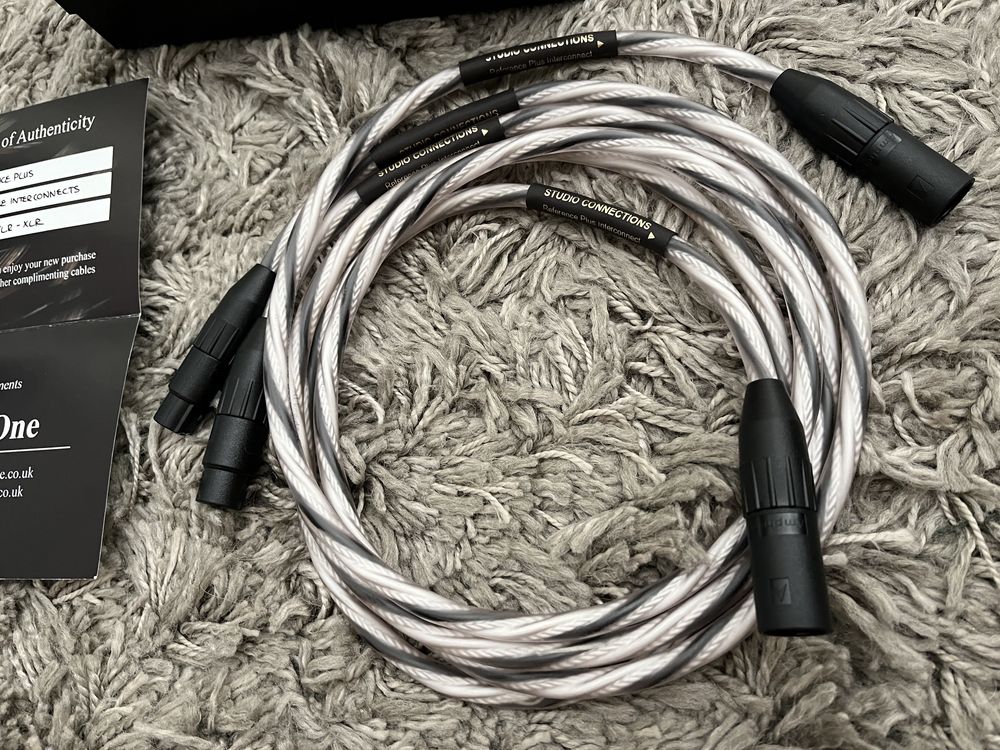 Kable audio Xlr interkonekt 1,5m Studio Connections Reference Plus